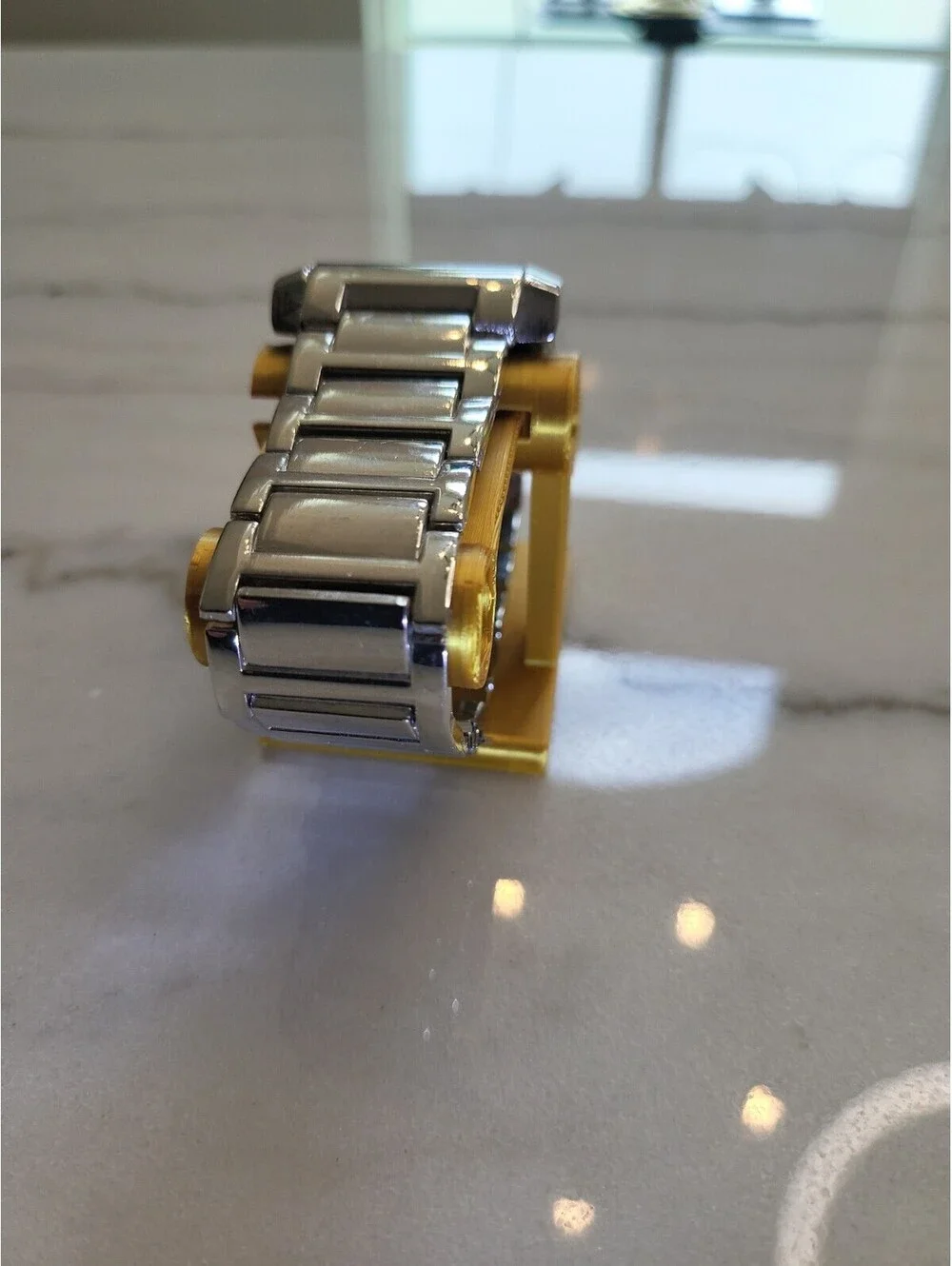 Men's Quartz Tank Watch Working New Battery Automobilia 37mm Summit Racing Parts